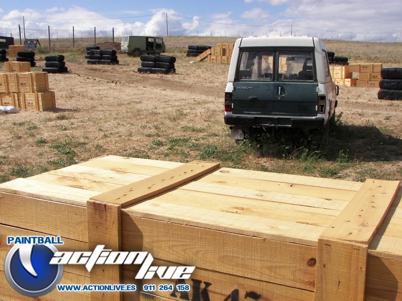 Paintball en el campo de Action Live